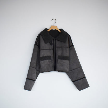 【Cotopone】ショート丈ムートンジャケット