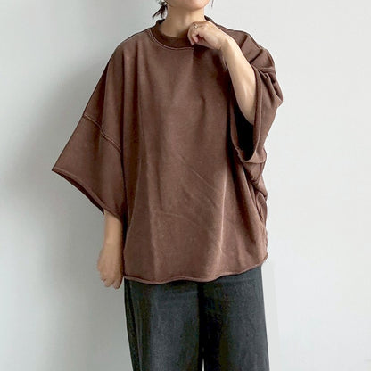【en haut 】パウダースウェットプルオーバー