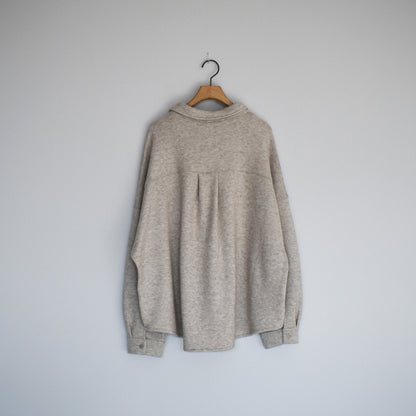 【Lupilien】ダブルフェイスシャツ