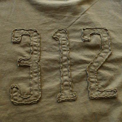 【KAKELA＆TRANQUIL】刺繍ロゴロングBACK刺繍