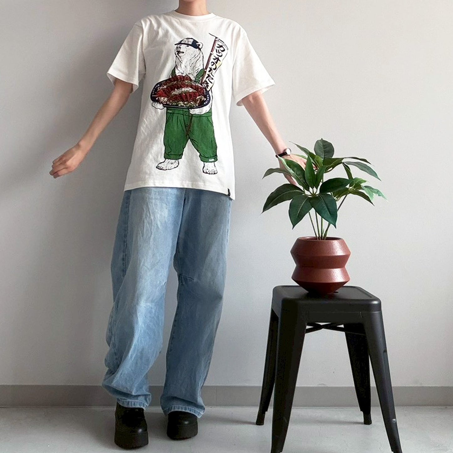 【go slow caravan】リパブリック水産カツオのたたきクマTEE