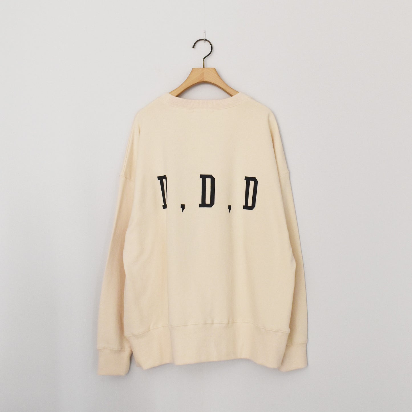 【KAKELA&TRANQUIL】ダルメシアン刺繍ロングスウェット