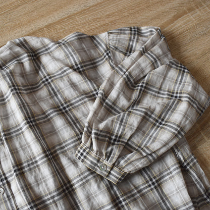 【organic】ギャザーバックデザインブラウス