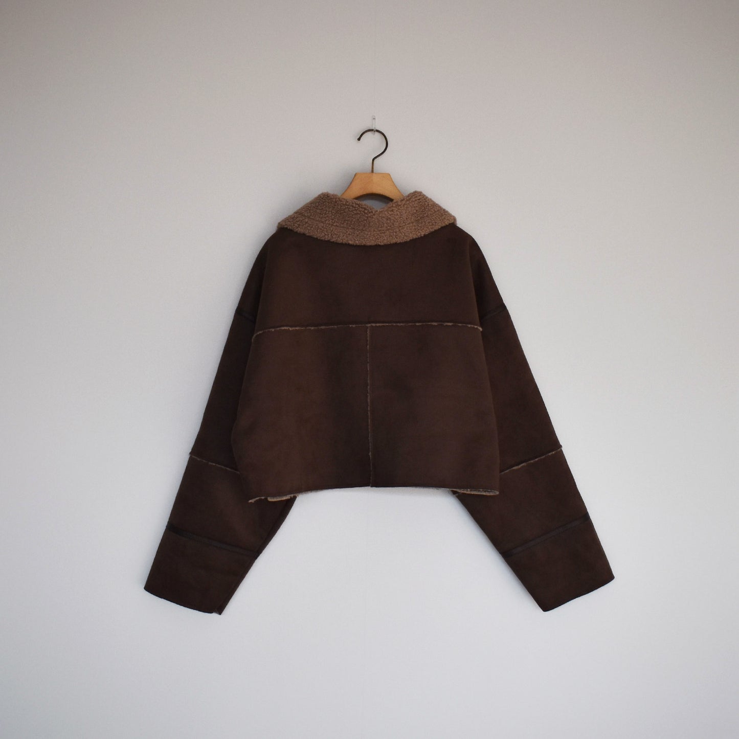 【Cotopone】ショート丈ムートンジャケット