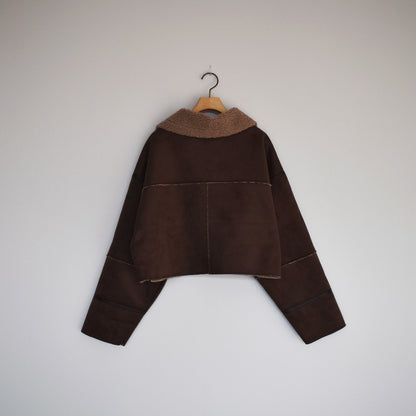 【Cotopone】ショート丈ムートンジャケット