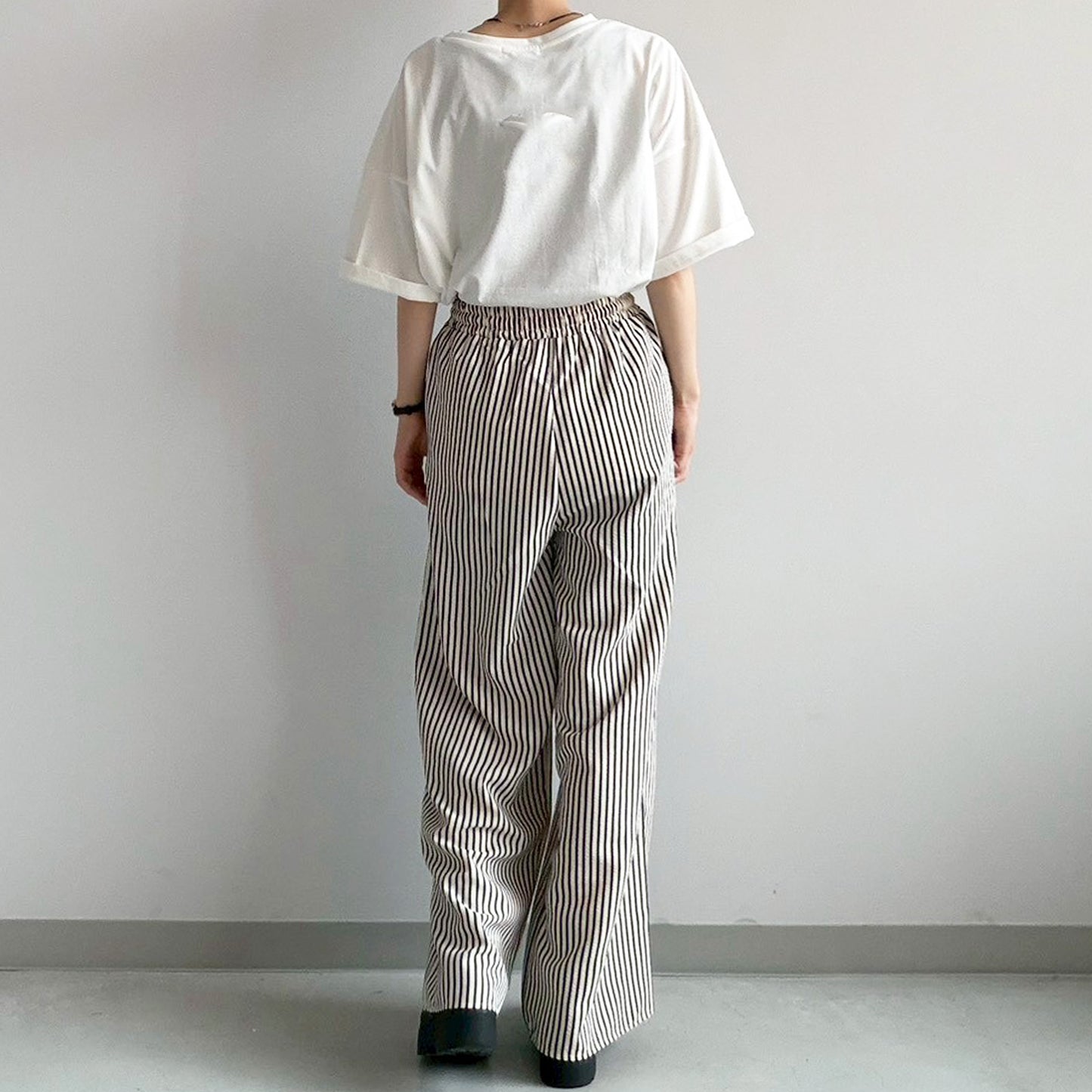 【Fun Fashion Future】タックイージーパンツ