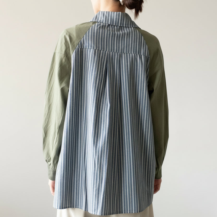 【GENTIL】リメイク風シャツ