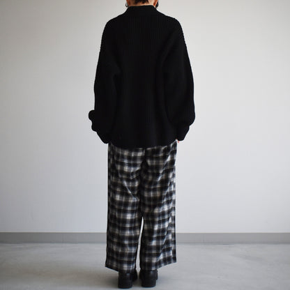 【gleam】衿付きルーズカーデ