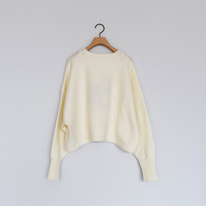 【organic】ジャガードナンバーロゴショートプルオーバー