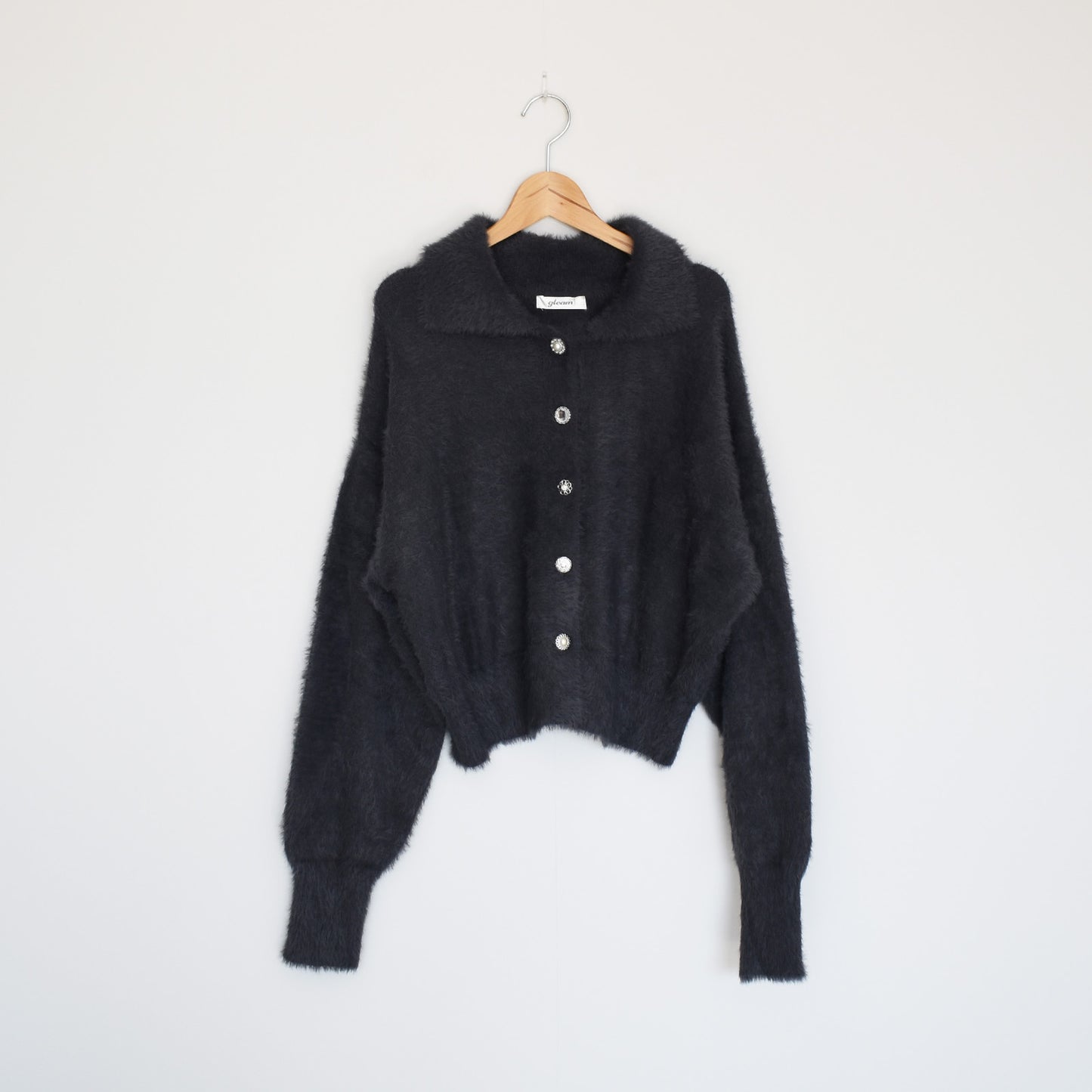 【gleam】多釦衿付きカーディガン
