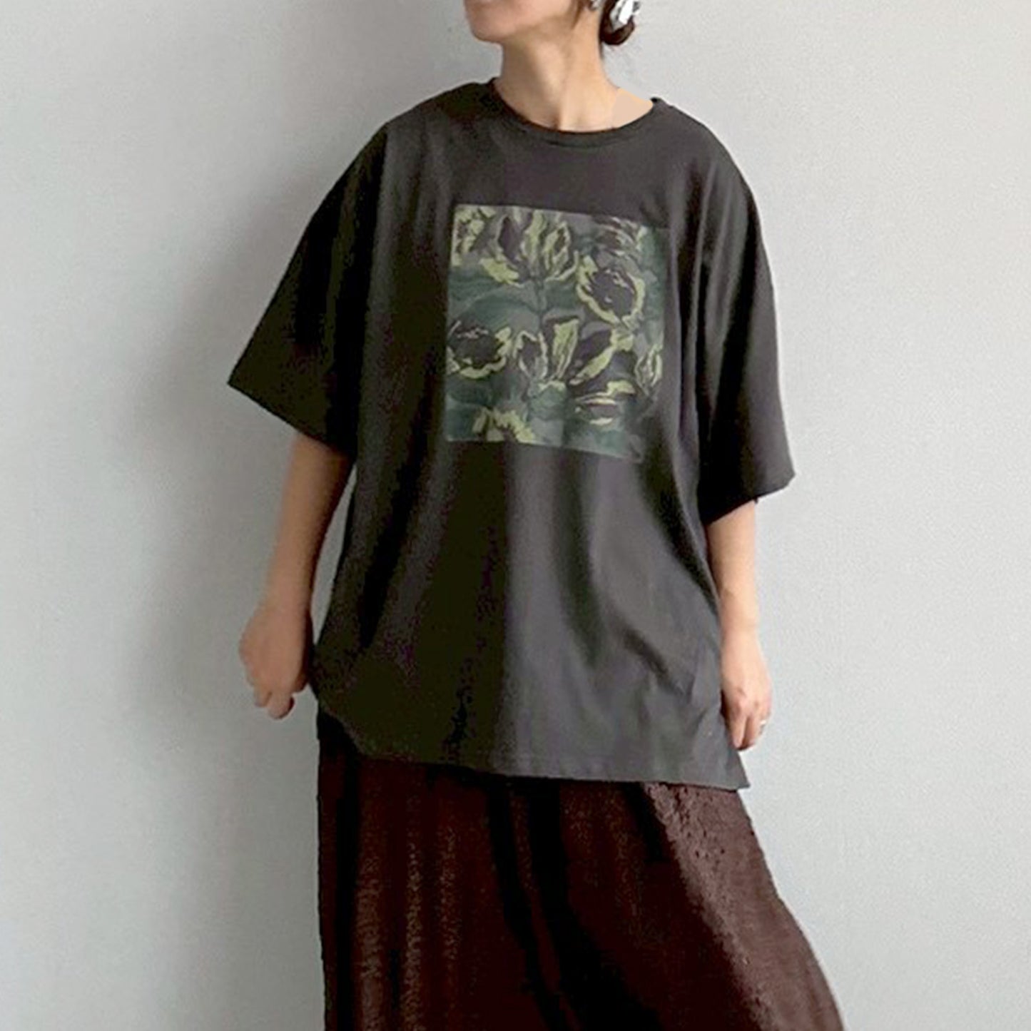 【gleam】アート花ボックスプリントBIG　T