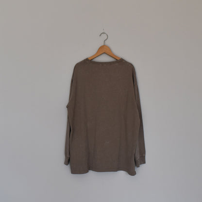 【KAKELA＆TRANQUIL】プリントロングクルー