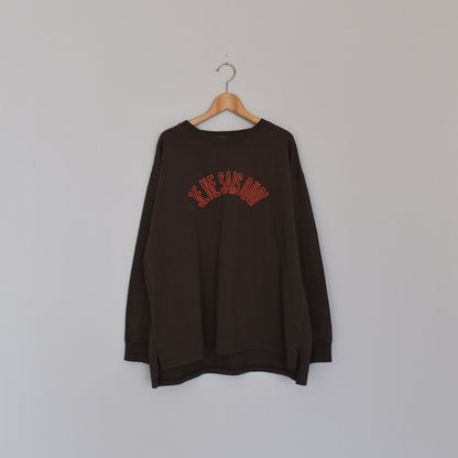 【KAKELA＆TRANQUIL】刺繍ロゴロングBACK刺繍