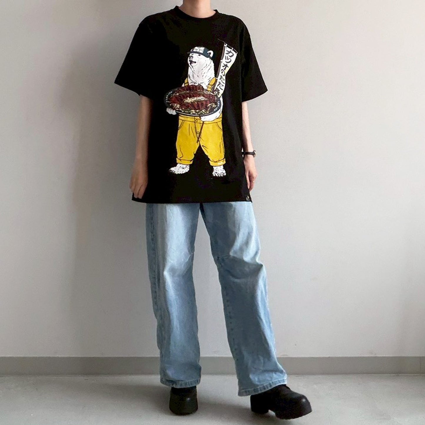 【go slow caravan】リパブリック水産カツオのたたきクマTEE