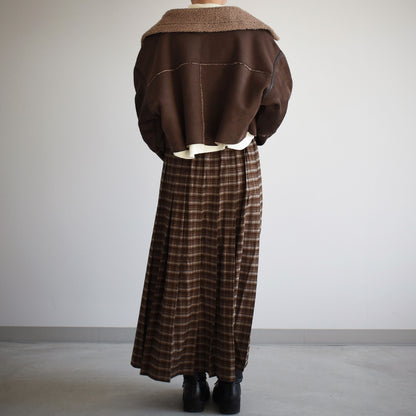 【Cotopone】ショート丈ムートンジャケット