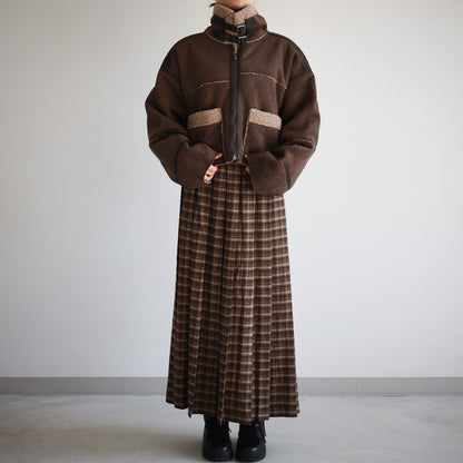 【Cotopone】ショート丈ムートンジャケット