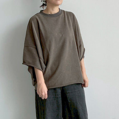 【en haut 】パウダースウェットプルオーバー
