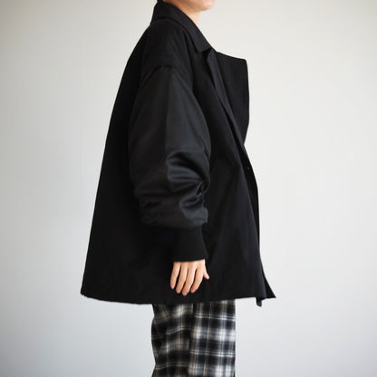【urban hymns】MA-1スリーブビッグカラーコート