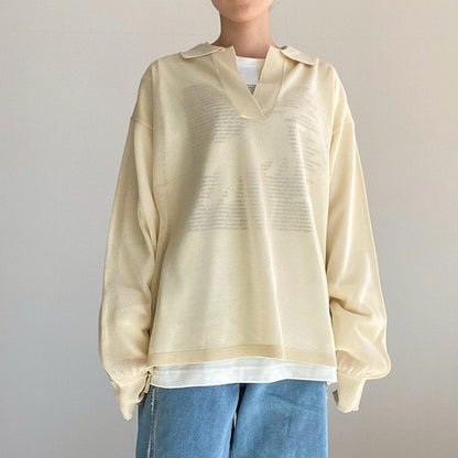 【gleam】シアースキッパープルオーバー