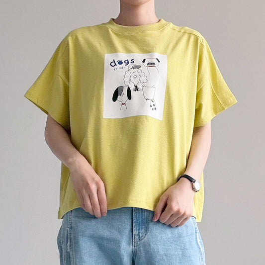 【tokidoki ekaki】dogs Tee.