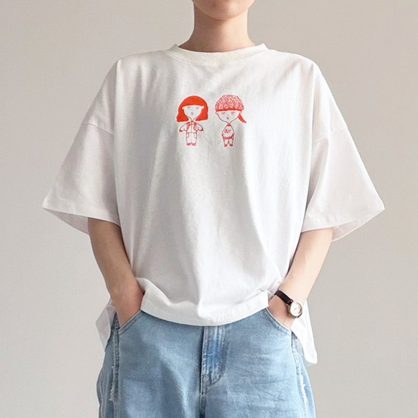 【tokidoki ekaki】ONMAYUZOKU Tee.