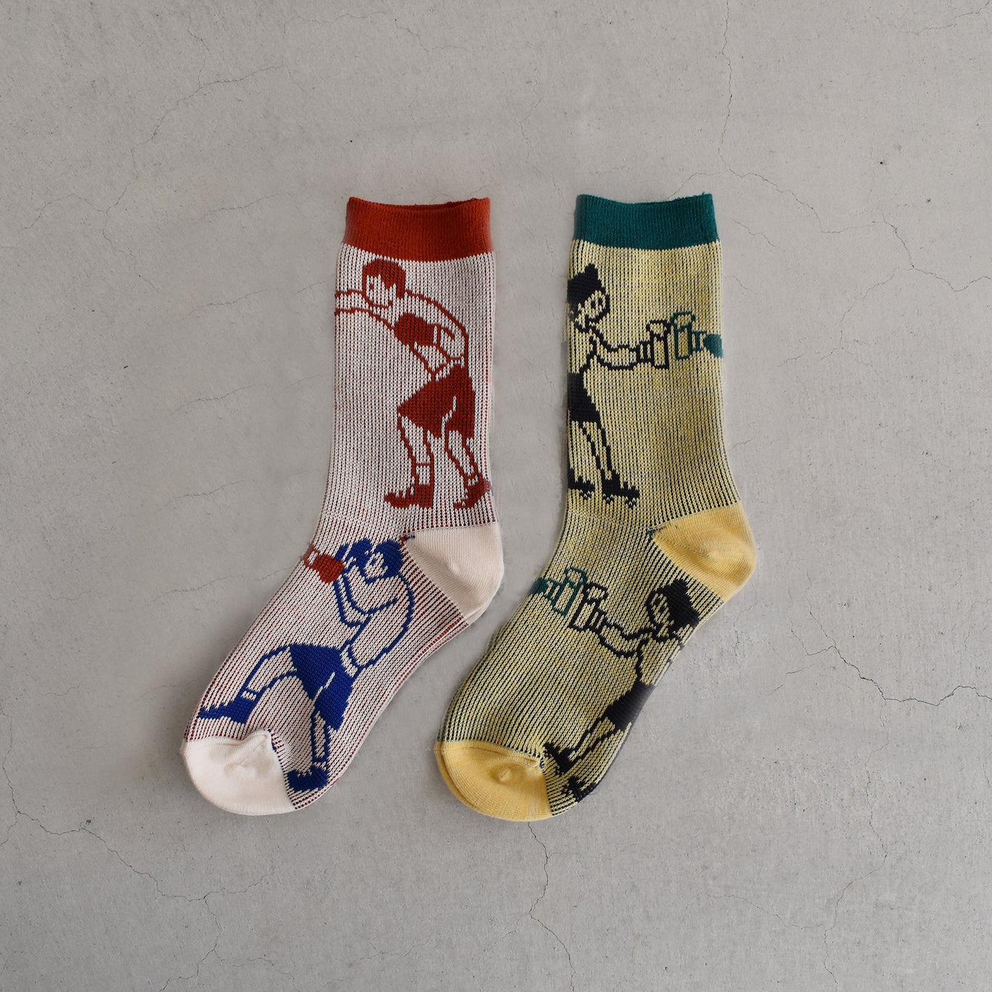 【KIVISDOU】ボクサー＆ビールガールソックス