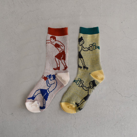 【KIVISDOU】ボクサー＆ビールガールソックス