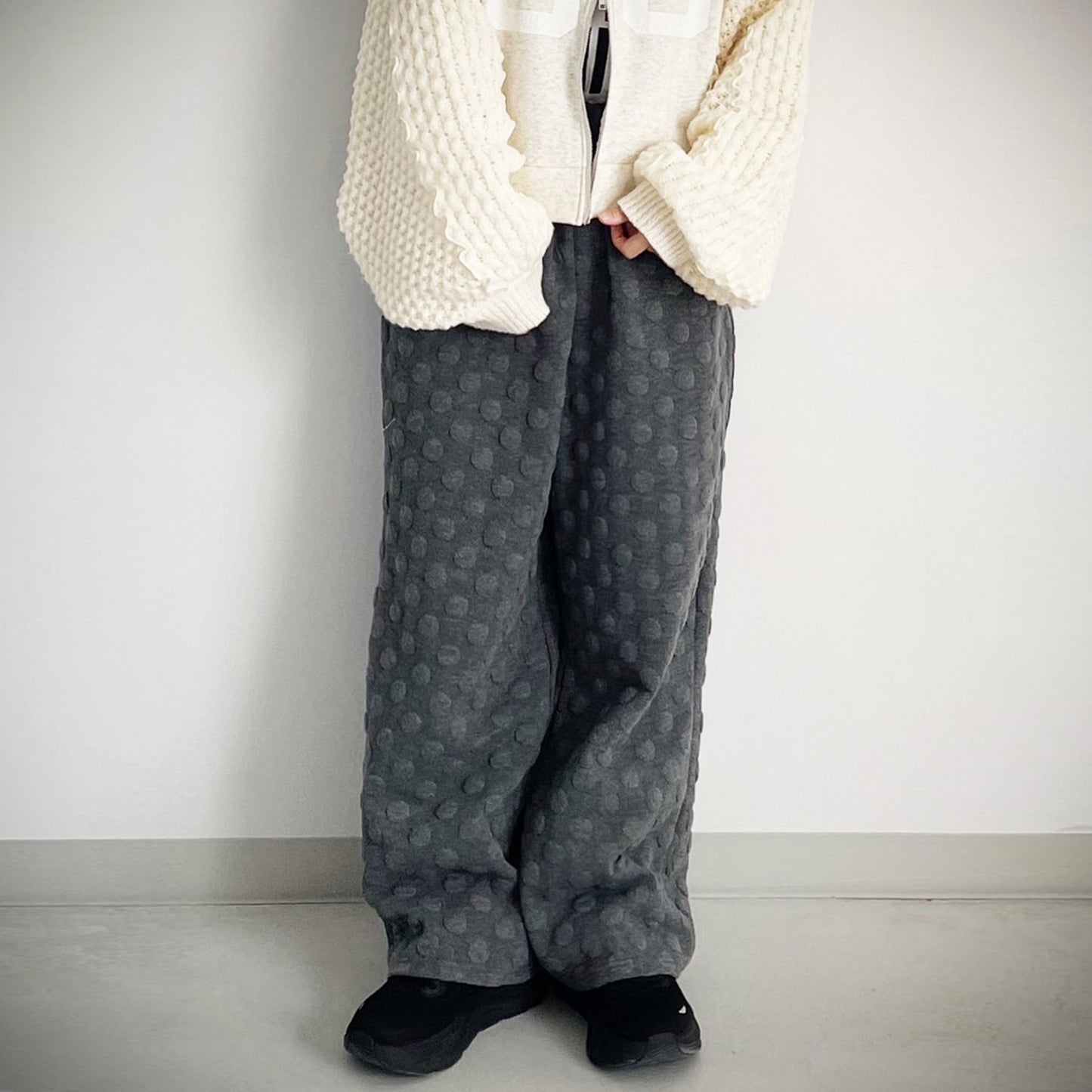 【Lupilien】ドットジャガードパンツ