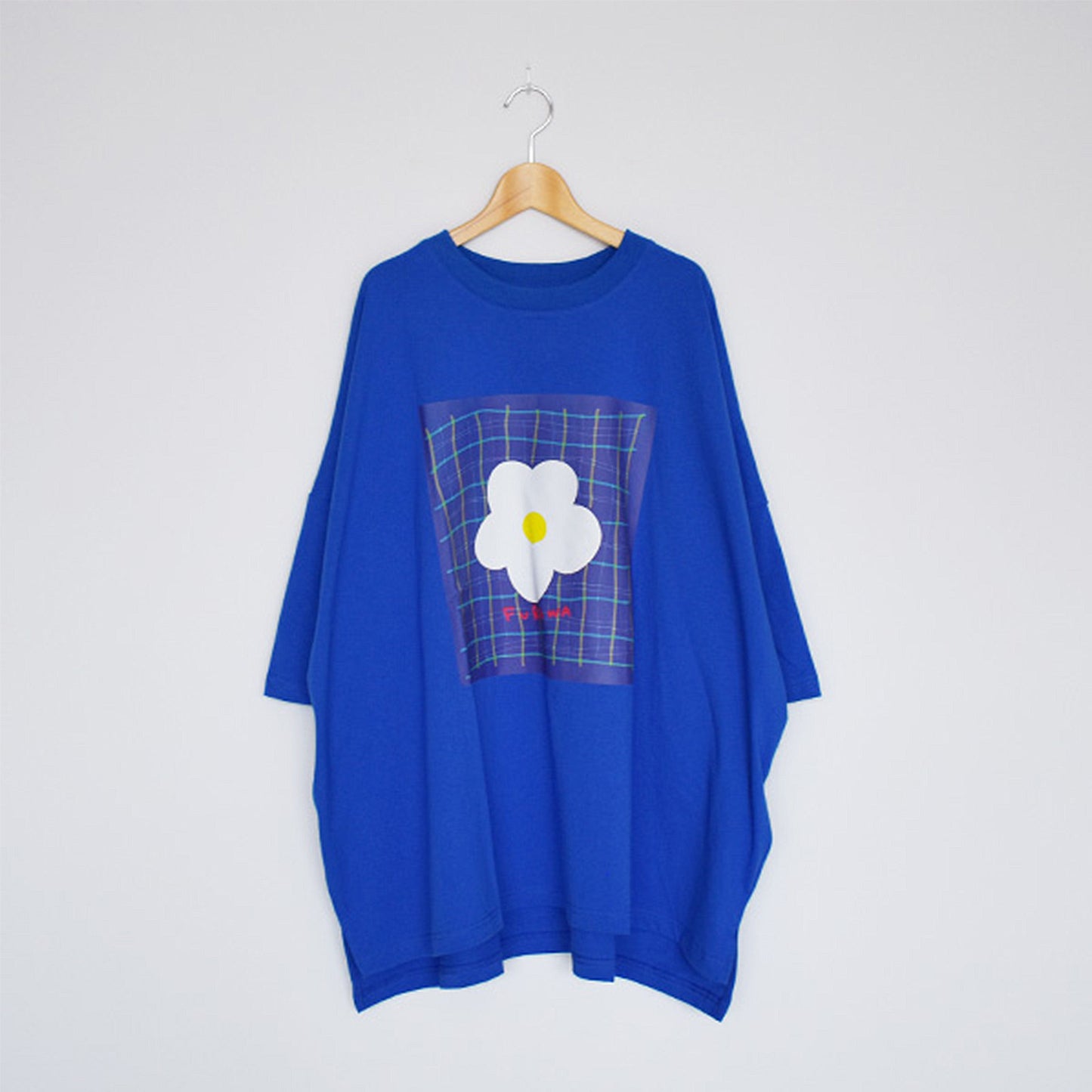 【tokidoki ekaki】チェックとお花Tee.