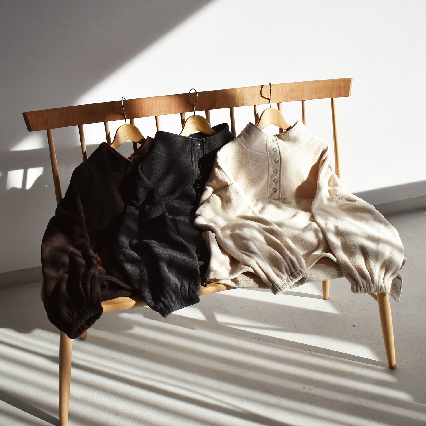 【gleam】フリースルーズプルオーバー