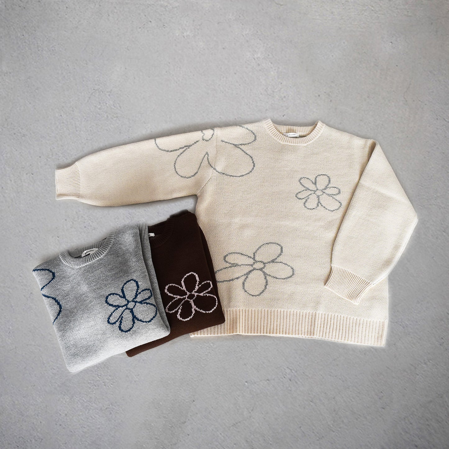 【gleam】フラワージャガードBIGプルオーバー