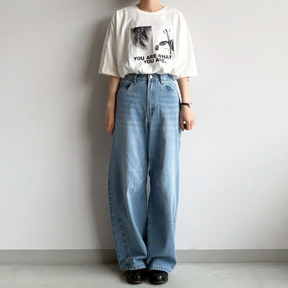 【Fun Fashion Future】カーブラインパンツ