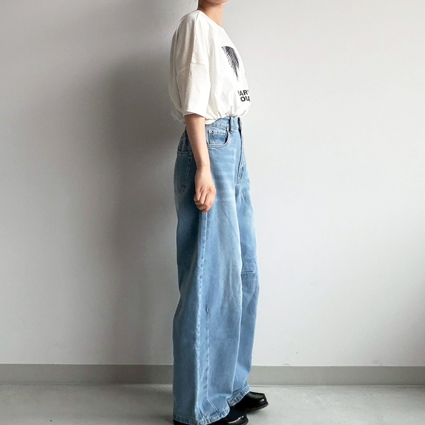 【Fun Fashion Future】カーブラインパンツ