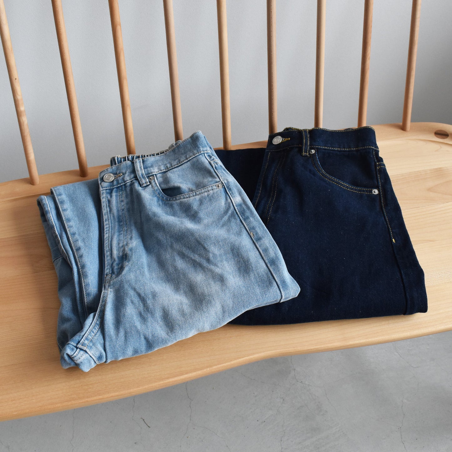 【Fun Fashion Future】カーブラインパンツ