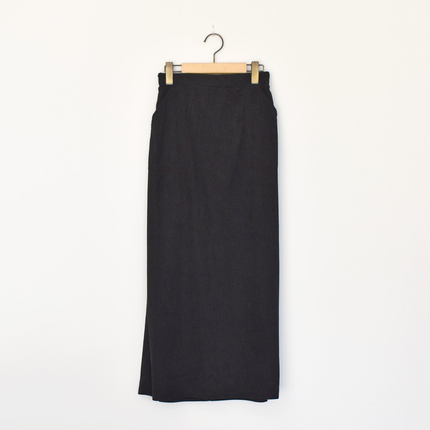 BLUCIELO カットコーデュロイベイカースカート