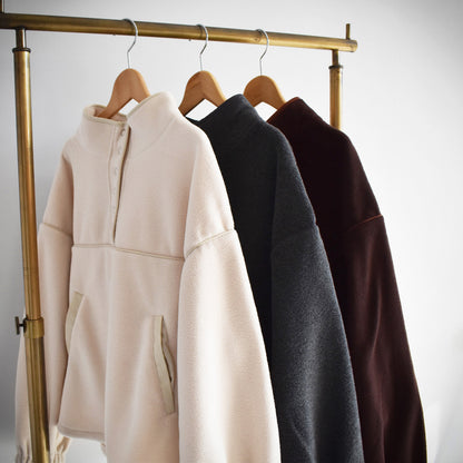 【gleam】フリースルーズプルオーバー