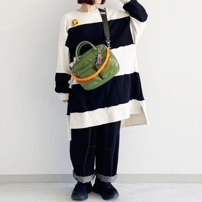 【Lupilien】ボーダー切替チュニック