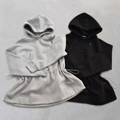 【gleam】ドロストフードプルオーバー