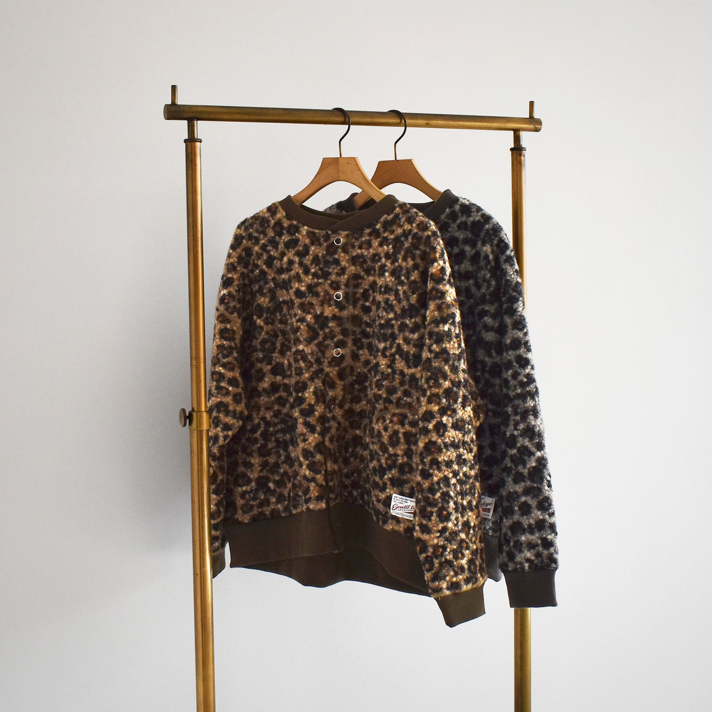 【GENTIL】リングドット釦カーディガン