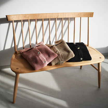 【gleam】衿付きルーズカーデ