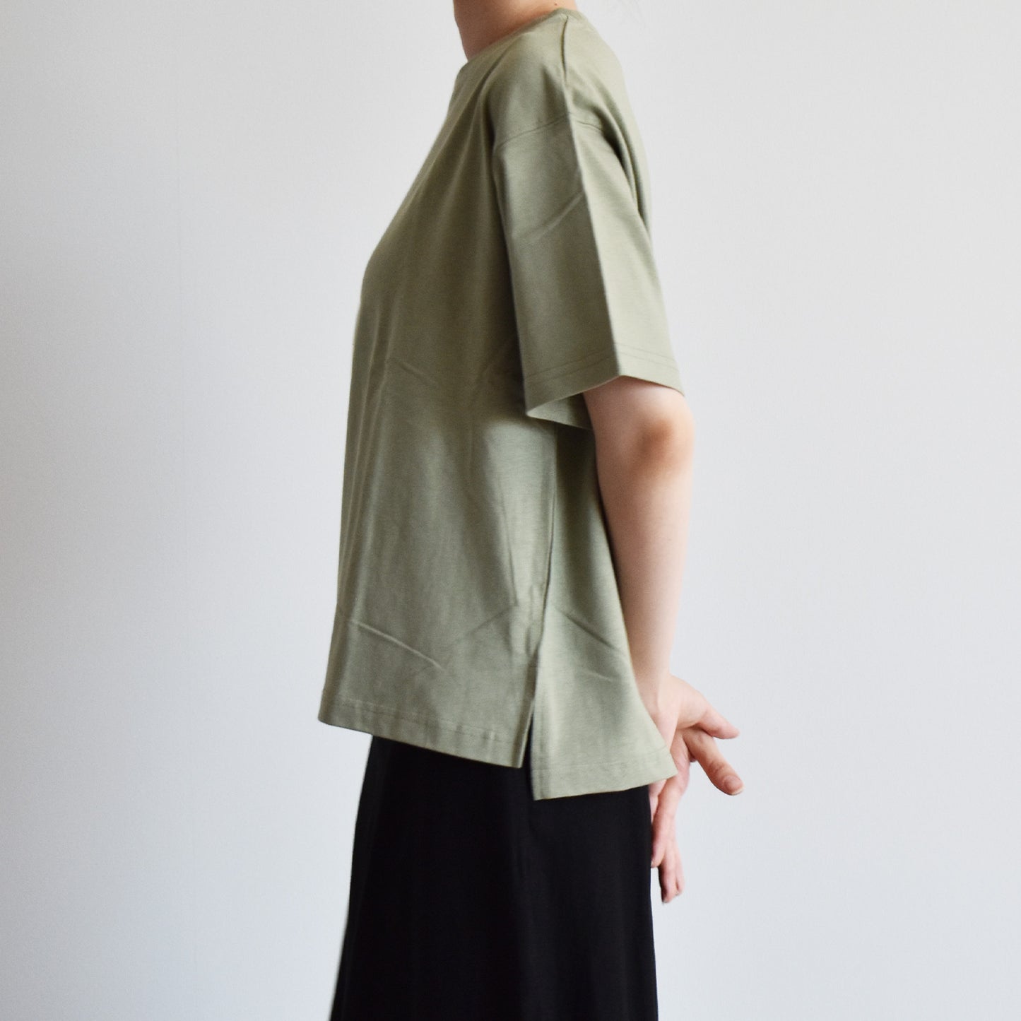【organic】USAコットンクルーネックT