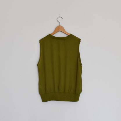 【urban hymns】モチーフコード刺繍ノースリーブプルオーバー