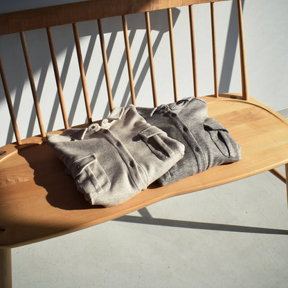 【Lupilien】ダブルフェイスシャツ