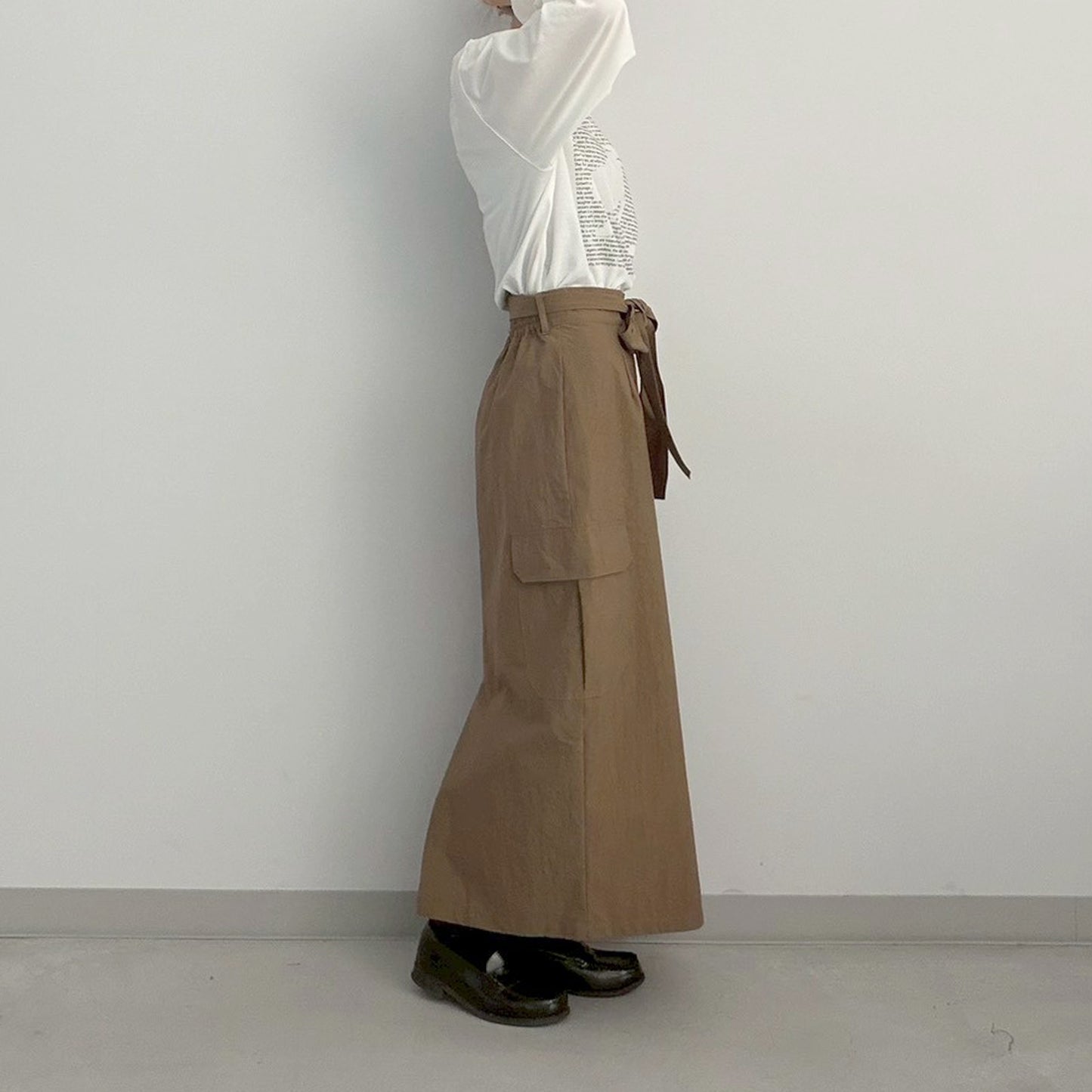 【TEEUP】カーゴラップライトスカート