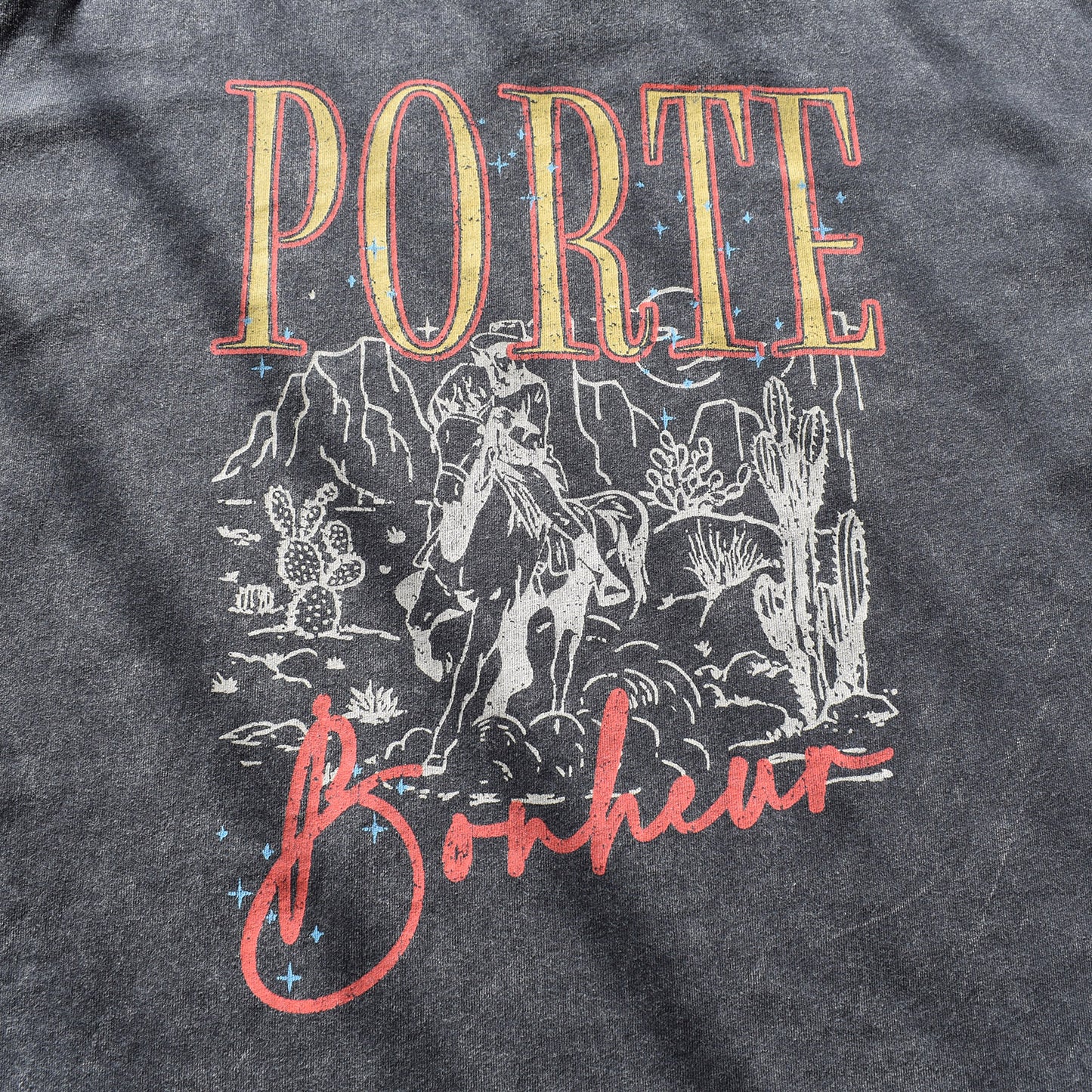 【KAKELA＆TRANQUIL】プリントロングクルー