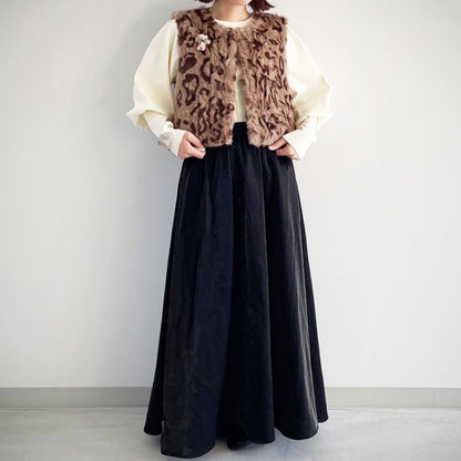 【Zampa Style】ショート丈ジレ