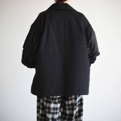 【urban hymns】MA-1スリーブビッグカラーコート