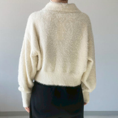 【gleam】多釦衿付きカーディガン