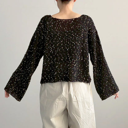 【urban hymns】ワイドスリーブプルオーバー