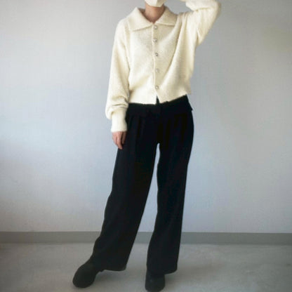 【gleam】多釦衿付きカーディガン